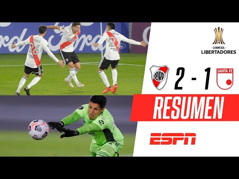 ¡HISTÓRICA VICTORIA DEL MILLONARIO CON ENZO PÉREZ EN EL ARCO! | River 2-1 Santa Fe | RESUMEN