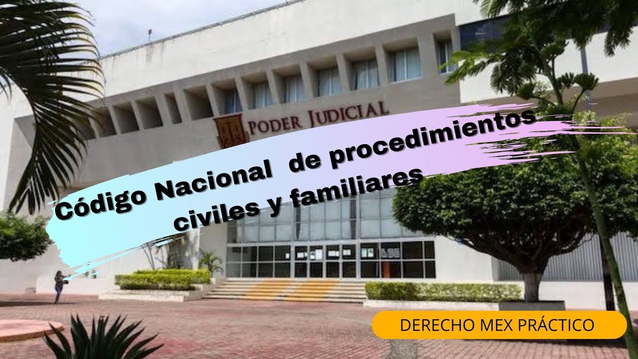 Código Nacional de Procedimientos Civiles y Familiares 📜🧑🏻‍🏫 Resumen ⚖🦉