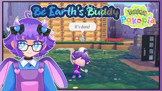 Be Earth's Buddy 2026! Lets build on our Cozy Cloud Island! Pokopia VOD 11