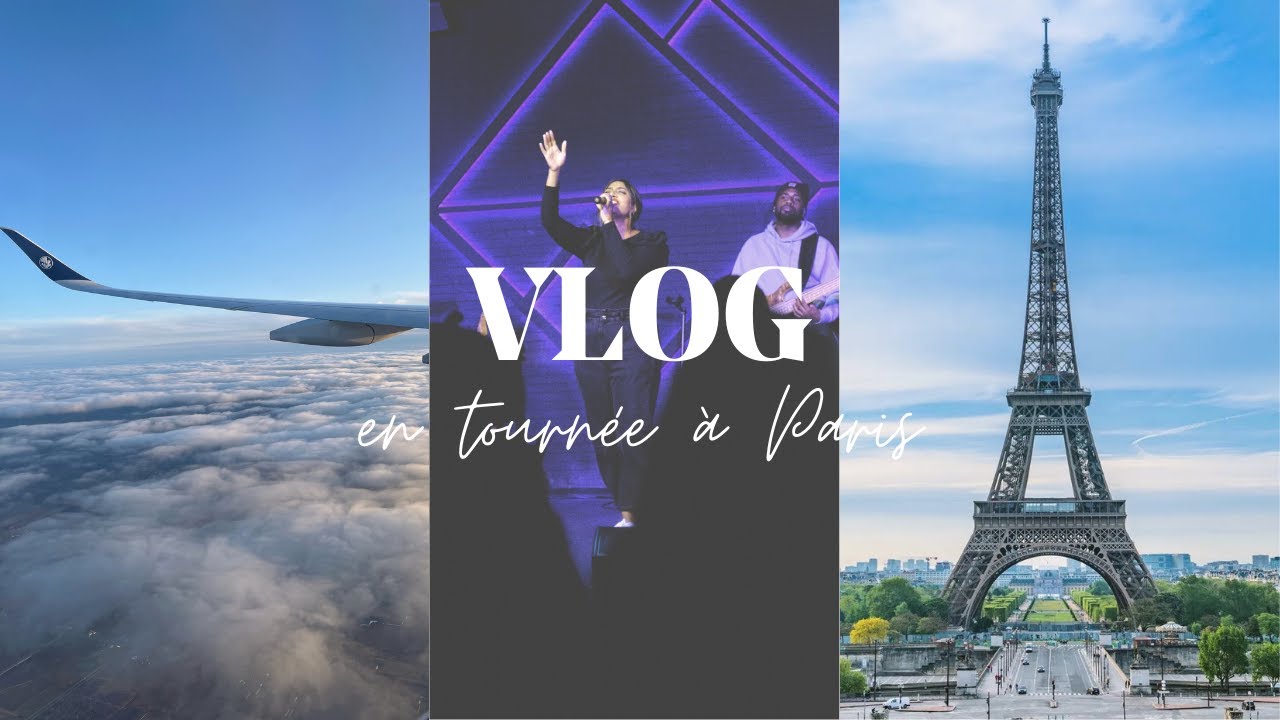 VLOG: UNE JOURNÉE EN TOURNÉE AVEC MOI À PARIS