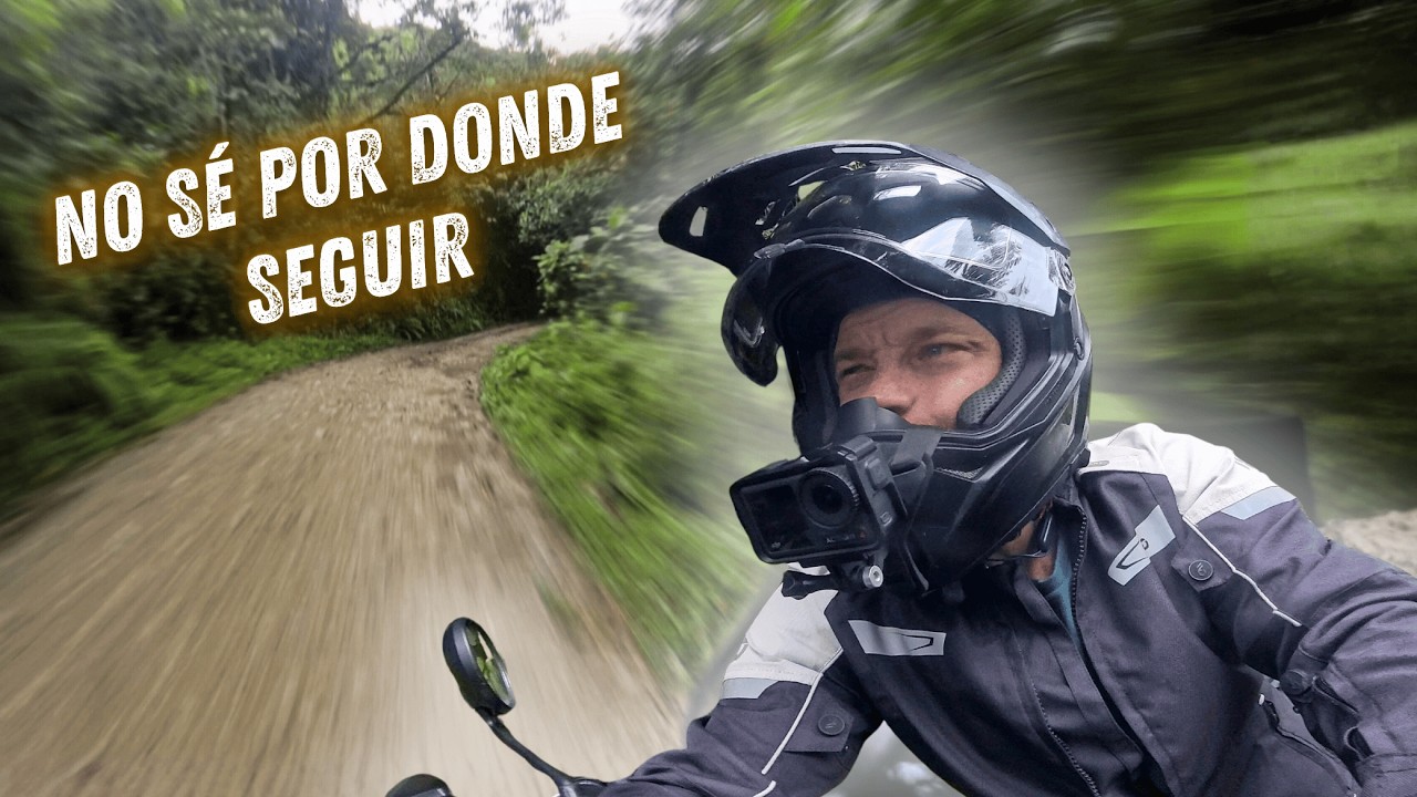 Perdido en la montaña por un café… 😟☕️🛵