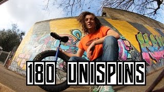 Hippo Unicycles :: Trick Tips :: 180 Unispin