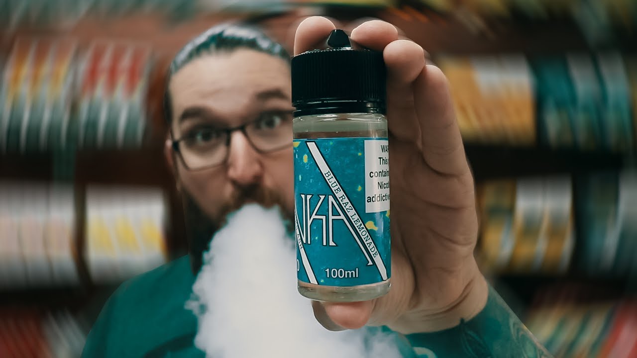 Vapor Kicks Ash Blue Raz Lemonade E Liquid Review