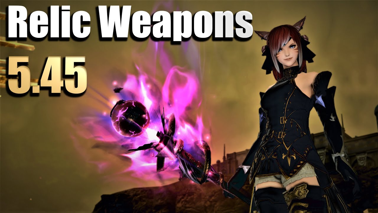 All New Ilvl 515 - Relic Weapons | Shadowbringers Relic 3rd Stage - YouTube