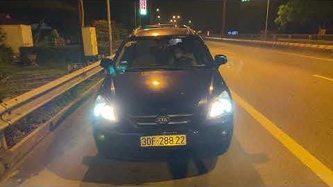 (Đã bán) Đang trên đường về Kia Caren 2007 máy dầu, stđ đẹp có 1-0-2!