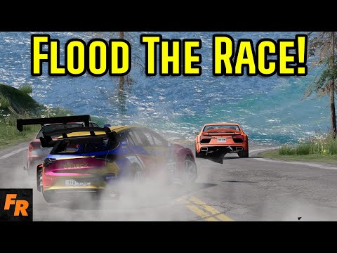 Flood The Race - BeamNG Drive Multiplayer