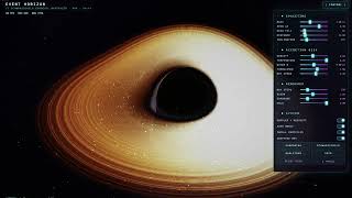Kimi K3 Build Test: Gargantua Black Hole Geodesic Ray Tracer