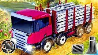 Real Offroad Cargo Truck Driving - Hill Driver | Best Android Gameplay screenshot 1
