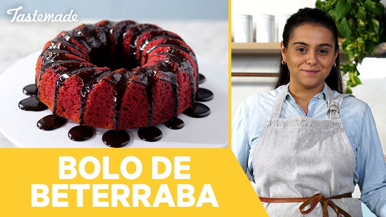 BOLO DE BETERRABA RECEITAS COMENTADAS PELA THERE