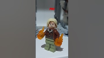 How to build Lego Pyro from Deadpool and Wolverine #lego #lfg #shorts #deadpool3