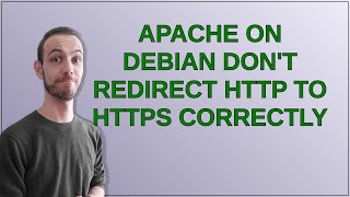 Apache on debian don't redirect http to https correctly