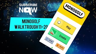 Monogolf  fast walkthrough  11-20 screenshot 4