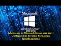 Episode 23 Part 3 NFS - SMB - Share Permission & NTFS Permission on Microsoft Server 2022-2025