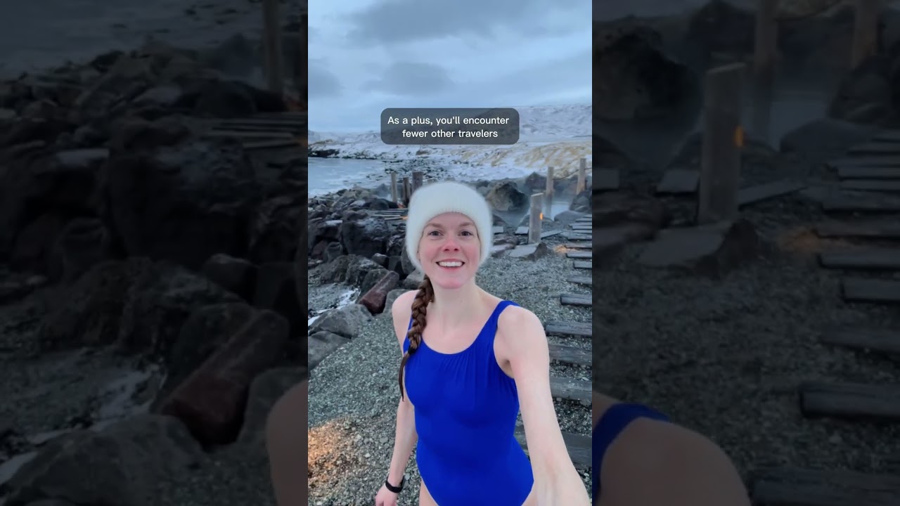 The best thing about Iceland during winter is some geothermal spa-time ✨🧖✨