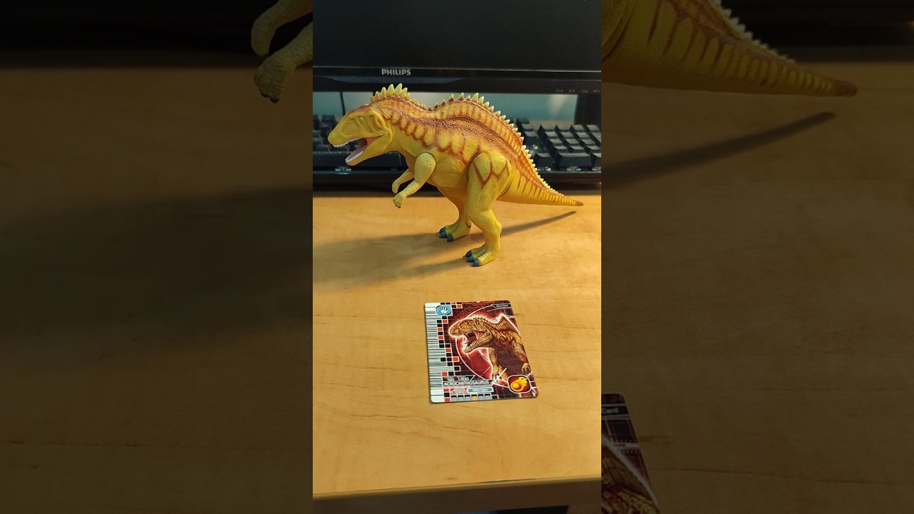 Dinosaur King Acrocanthosaurus Toy 古代王者恐竜キング アクロカント