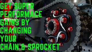 520 sprocket & chain kit | Your bike's Instant performance gain | It's a No Brainer, cheap upgrade screenshot 4