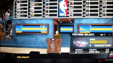 NBA 2K11 - My Player Draft