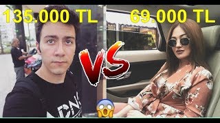 ENES BATUR vs DANLA BİLİC !! - #youtuberlardüellosu