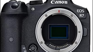 Canon R7 unboxing