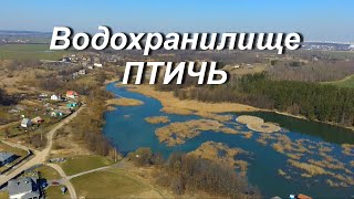 Водохранилище Птичь.Верхняя часть.03.2020.F.HD.Познавательное видео для рыбаков.