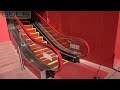 【赤過ぎ】御園座の赤いエスカレーター 日立製 Red Escalator Hitachi misonoza tower nagoya japan