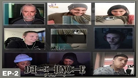 Confrontation ! Death Note episode 2 reaction mashup