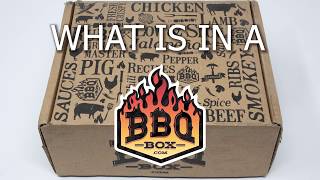 What's In a BBQ Box Take a look!