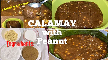 Yummy Calamay With Peanut For Dessert | Simple And Easy To Make | Just Four Ingredients