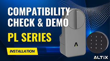 Altix A1 Smart Lock Purchase Guide, Installation Video and Operations Demo