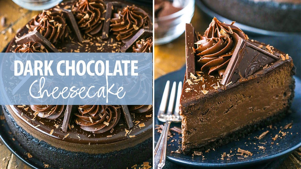 Dark Chocolate Cheesecake