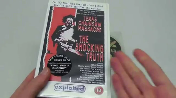 The Texas Chain Saw Massacre: The Shocking Truth (VHS/CD, HMV Exclusive)