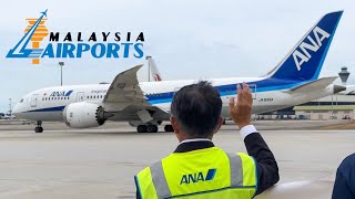Airside at KLIA - All Nippon Airways Tokyo Route 10th Anniversary Event at Kuala Lumpur Intl Airport