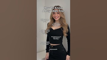 Thumbnail of How to know a boy Likes you😊 #music #singer #song #songlyrics #shortvideo #newmusic #subscribe #fyp
