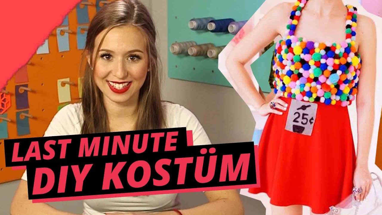 Last Minute Kostüm KAUGUMMIAUTOMAT DIY or DIDon't w