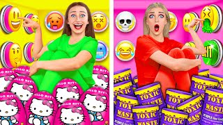 1000 Mystery Buttons Challenge Only 1 Lets You Escape | Amazing Hacks and Tricks by Choco DO