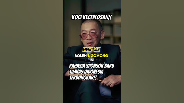 Coach Justin keceplosan!! Terbongkar Sponsor Baru Timnas!! 😱😱