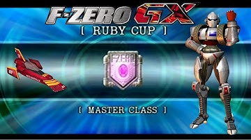 F Zero GX Ruby Cup Master Red Gazelle
