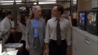 Donna enters josh into a college football pool the west wing S1E2-Post Hoc Ergo Propter Hoc