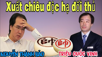 Trận cờ hay nhất hôm qua giữa Nguyễn Thành Bảo vs Triệu Quốc Vinh