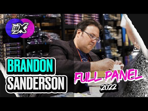 Brandon Sanderson | Full Panel 2022 #fanx #brandonsanderson