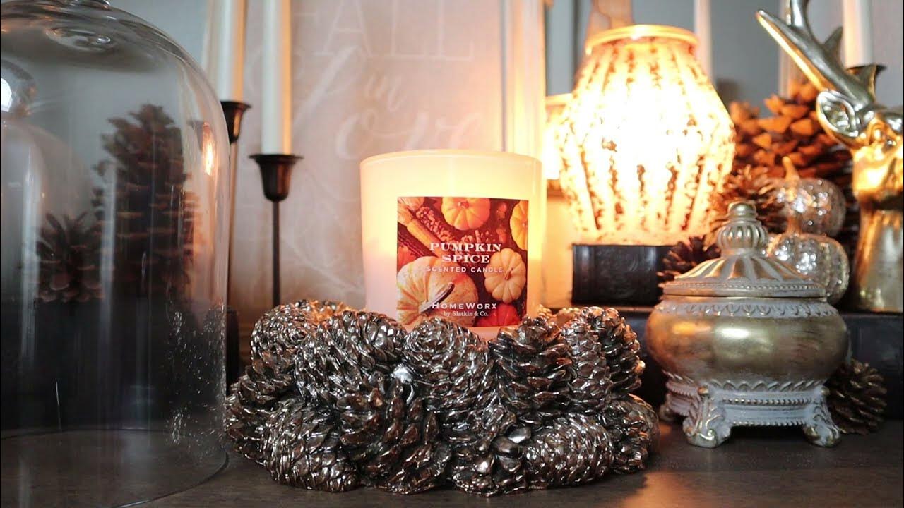 Candle Review HomeWorx Pumpkin Spice! YouTube