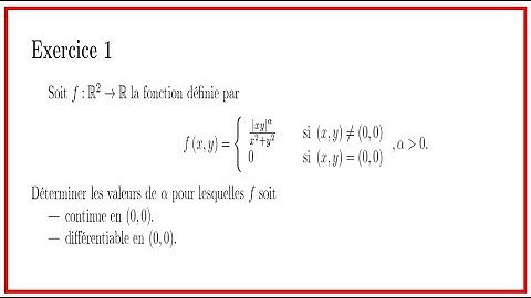 Limites finies de fonctions à plusieurs variables; Exercice corrigé en détails #faculté ibn tofail