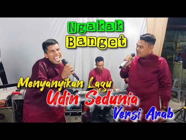 Penonton dibuat Ngakak Melihat Aksi 2P Membawakan Lagu Udin Versi Arab class=