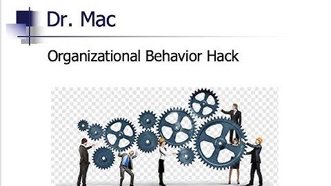 Introduction to Organizational Behavior