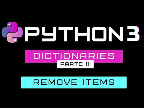 Python dictionary - Pop function, pop item, del and clear