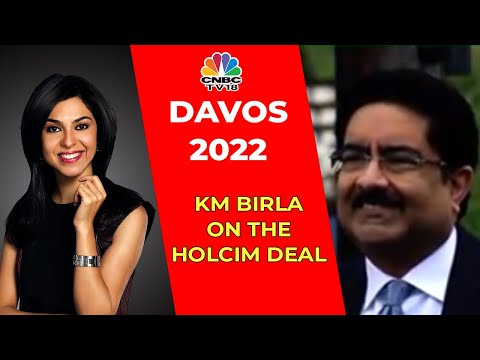 Davos 2022 | Holcim Deal Pricey At $10 Bn: Kumar Birla | CNBC-TV18 Exclusive