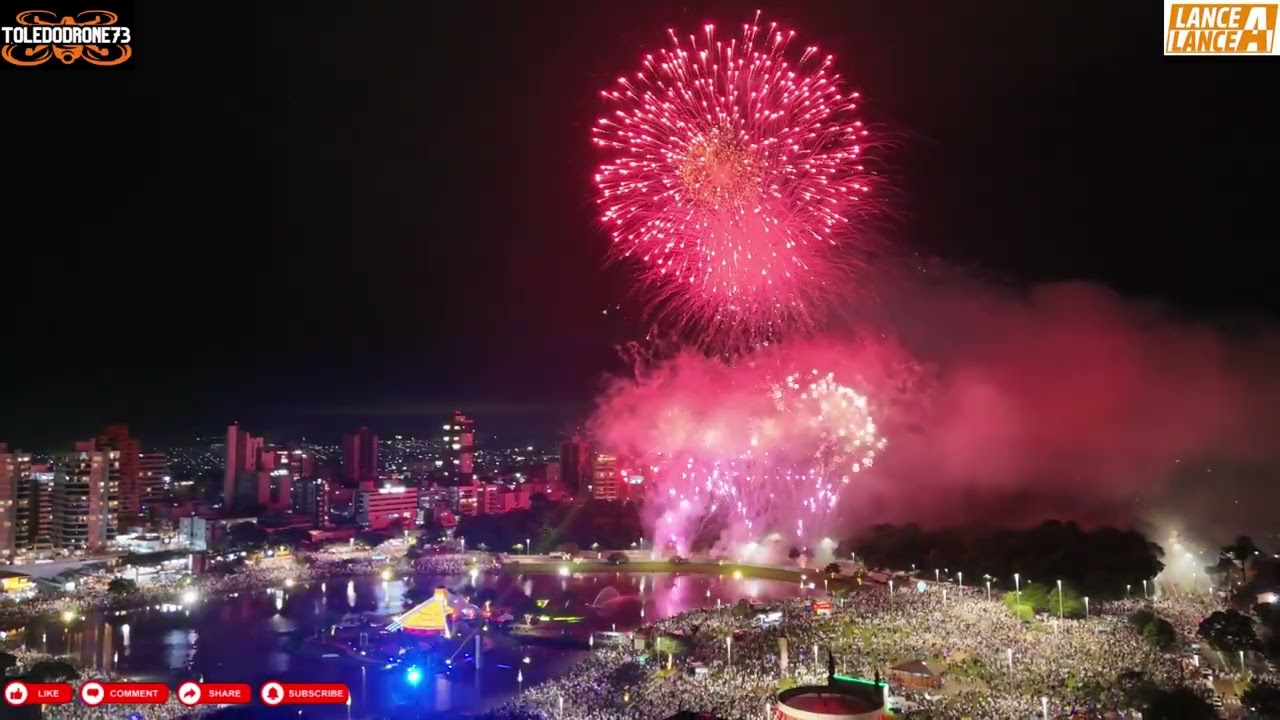 QUEIMA DE FOGOS TOLEDO 2025/2026