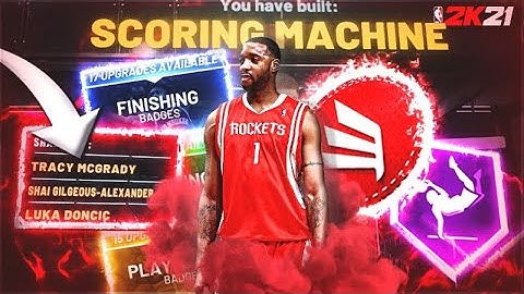 TRACY MCGRADY BUILD NBA 2K21 • ALL AROUND DEMI GOD BUILD - MOST OVERPOWERED BUILD 2K21