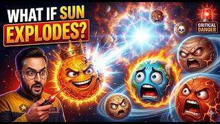 HALF EARTH BOILING 🔥 HALF EARTH FREEZING ❄️ SUN EXPLODE HO JAYEGI