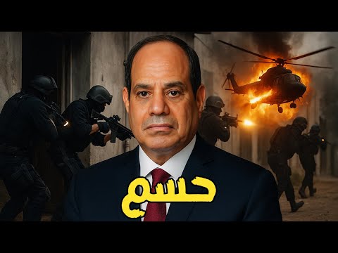 السيسي وقادة الجيش كانوا الهدف الداخلية حسم خططت لإسقاط طائرات عسكرية